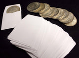 Paper Coin Envelopes - 2x2 GUARDHOUSE Acid Sulpher Free White - The Coin Digger
