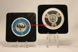 Black Storage Box for Coin Holder Display Card Case Air-tite Acrylic Holds 20