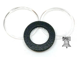 Air-Tite Coin Holder Capsule Storage Case Model H Black Ring Acrylic Display 26-32mm