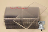 50 Double Pocket 2x2 Coin Flip Holder Vinyl 7mil Thick Guardhouse Storage Flips