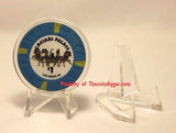 Display Stand Easel for Coin Capsule, Fossil, Medals Air-tite BLACK