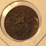 1944 Curacao 21/2 Cent Coin with Holder Thecoindigger World Coins Estate