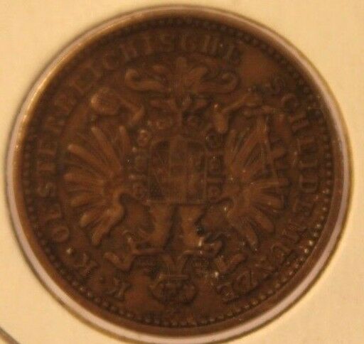1885 Austria Kreuzer Coin and Holder Display Thecoindigger World Coins Estates