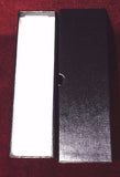 Coin Holder Slab Case Storage Box Single Row Black GUARDHOUSE + 100 TCD Sleeve
