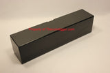 BCW Coin Holder Storage Box 9x2x2 Single Row Heavy Duty Flip Snap Capsule Black