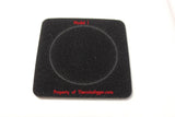 Acrylic Storage Box + 20 BLACK 40mm Coin Holder Capsule Displays