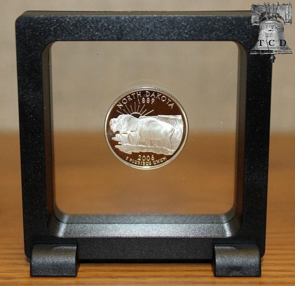 3D Magic Frame Display Stand 3x3 Floating Bottle Cap Challenge Medal Coin Holder