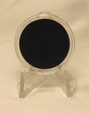 TCD Black Coin Holder Capsule Case 1 Gram Silver Gold Bar & Clear Display Stand - The Coin Digger