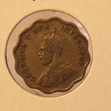 1934 Cyprus 1/2 Piastre  Coin with Display Holder Thecoindigger KEY DATE - The Coin Digger