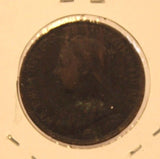 1898 Great Britain 1/2 Penny Coin with Holder  thecoindigger World Coin Estates - The Coin Digger