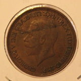 1930 United Kingdom 1/2 Penny Coin and Holder Thecoindigger World Estates