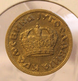 1938 Yugoslavia 2 Dinar Coin with Display Holder thecoindigger World Estate - The Coin Digger