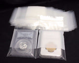 50 Slab Storage Bags Protect Store 3x5 5MIL NGC PCGS ICGS Certified Slabs Bag