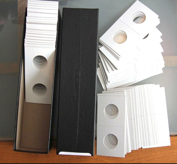 100 BCW 2X2 Coin Flips & Storage Box - The Coin Digger