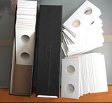 100 BCW 2X2 Coin Flips & Storage Box