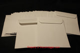 25 Coin Envelope Slab Holder Case 3x4.5 10oz Silver Copper Bar Kraft Sleeve