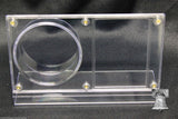 BCW Hockey Puck and Card Holder Display Crystal Clear Plastic Autograph Case
