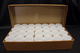 Silver Half Dollar Storage Box Tube Collector Kit Microscope Magnifier 28 Tubes