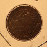 1900 Netherlands 1 Cent Coin with Holder thecoindigger World Coins