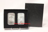 AIR-TITE Direct Fit Storage Box Insert Display & 2 Silver 1oz BAR Holder Capsule