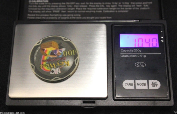 200 Gram x 0.01g Digital Scale Jewelry Coin Bullion Black Scale + Batteries