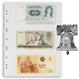 LIGHTHOUSE Coin Currency Album GRANDE Leather 3 Ring Binder ALL 4 COLORS COMBO