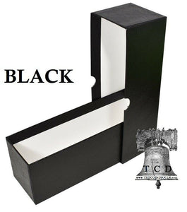 Coin Holder Slab Storage Box BLACK Holds 2½ x 2½ Crown Paper Flip 2.5x2.5 Case