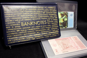 LARGE Banknote Album Currency Money Post Cards + 20 Deluxe Semi Rigid Toploaders - The Coin Digger