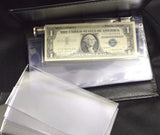 Lighthouse Currency Album Binder Modern Banknote + 20 Semi Rigid Topload Holder - The Coin Digger