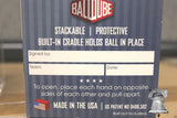 Baseball Holder - Acrylic Grandstand Cube : Clear Deluxe Display Storage Case - The Coin Digger