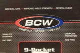 30 BCW Trading Ultra Storage PRO Card Sleeve Storage Pages 9 POCKET Page Holder