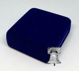 Coin Holder Case Blue Velvet Air-tite Storage Steel Box & Model A Capsule 10-20mm Black