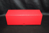 RED Coin Storage Box + 100 2½ x 2½ Coin Holder Display Flips - The Coin Digger