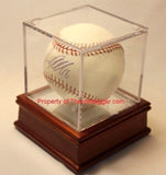 BCW Wood Base Display Stand Mirror Bottom Holder