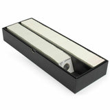 BCW Double Row 2x2 Coin Holder Storage Box Black 2x5x15 Flip Snap Capsule Case