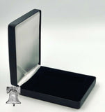 NOBILE Black Leatherette Coin Holder Snap Slab Magnicap Box Storage Case CHOICE