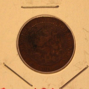 1901 Netherlands 1 Cent Coin with Display Holder thecoindigger World Coins