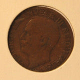 1920 R Italy 10 Centesimi Copper Coin and Holder  Thecoindigger World Coins