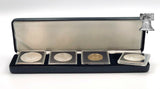 NOBILE Black Leatherette Coin Holder Snap Slab Magnicap Box Storage Case CHOICE