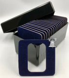 Air-tite Storage Box + Display Card for 20 1oz Silver Bar Coin Holder Capsule