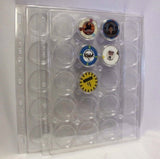2 Lighthouse ENCAP Capsule 38/39mm Poker Chip Coin Holder Page 20 Pocket 38/39 - The Coin Digger