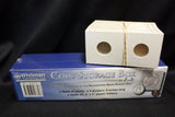 Whitman Blue Coin Storage 2x2x9 Plastic Box + 100 BCW 2x2 Coin Holder Flip