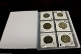 WHITMAN 60, 24 & 12 Pocket Coin Albums for 2x2 Holders Storage + 6x Magnifier 2 in 1 - The Coin Digger