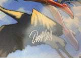 SUPER GIRL Odagawa Autograph LARGE Comic Sketch Art POSTER 11x17 Super Man DC - The Coin Digger