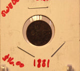 1881 Sweden Ore Coin Coin with Display Holder thecoindigger World Estate - The Coin Digger