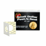 100 BCW Assorted Size 2x2 Self Adhesive Coin Holder Flip Peel-N-Seel Storage