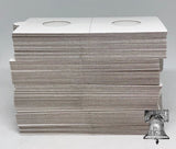 100 Penny Cent & Dime 2x2 Self Adhesive Paper Coin Holder Flip Lighthouse 20mm