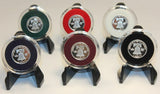 TCD White Coin Holder Capsule 1 Gram Silver Gold Bar Case & Black Display Stand - The Coin Digger