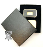 Air-tite Coin Holder Black Velvet Display Gold Bar Insert Storage Case Paper Box