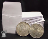 Paper Coin Envelopes - 2x2 GUARDHOUSE Acid Sulpher Free White - The Coin Digger